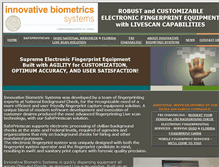 Tablet Screenshot of ib-systems.com